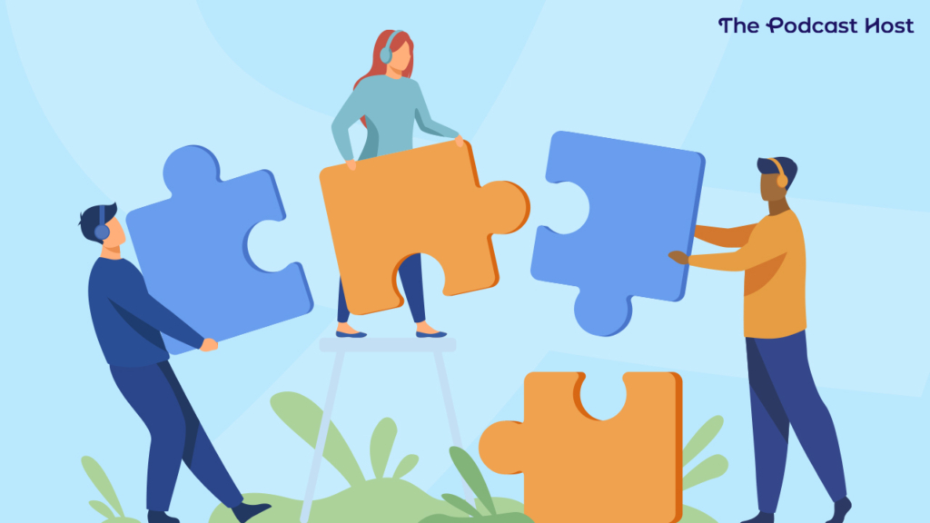 podcasters solve puzzles-2 Cooperation and collaboration