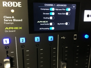 rodecaster settings