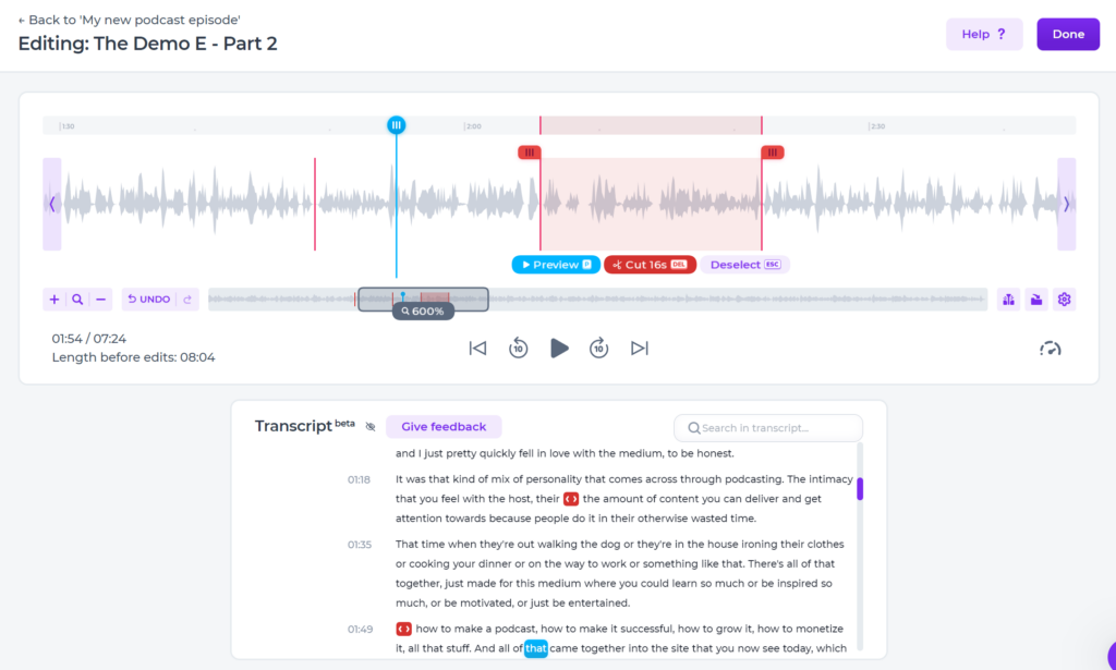 alitu's podcast editing studio