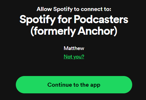 Grant permission to connect